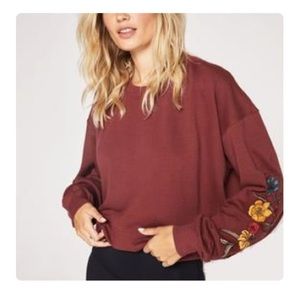 ‘May Love Surround You’ Billowed Crew Sweatshirt